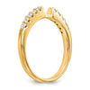 Peg Set Diamond Semi-mount Engagement Rings