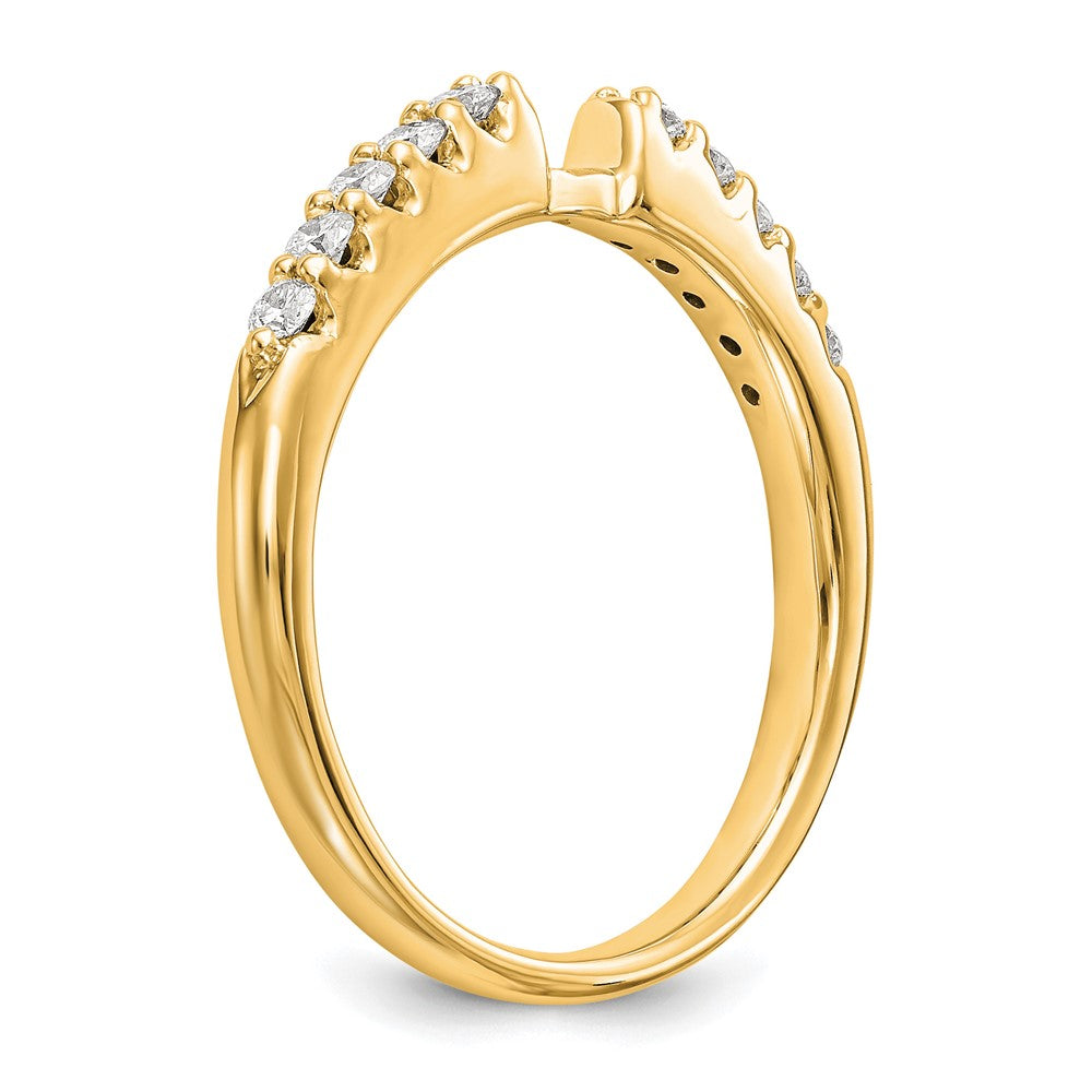 Peg Set Diamond Semi-mount Engagement Rings