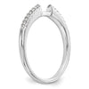 Peg Set Diamond Semi-mount Engagement Rings