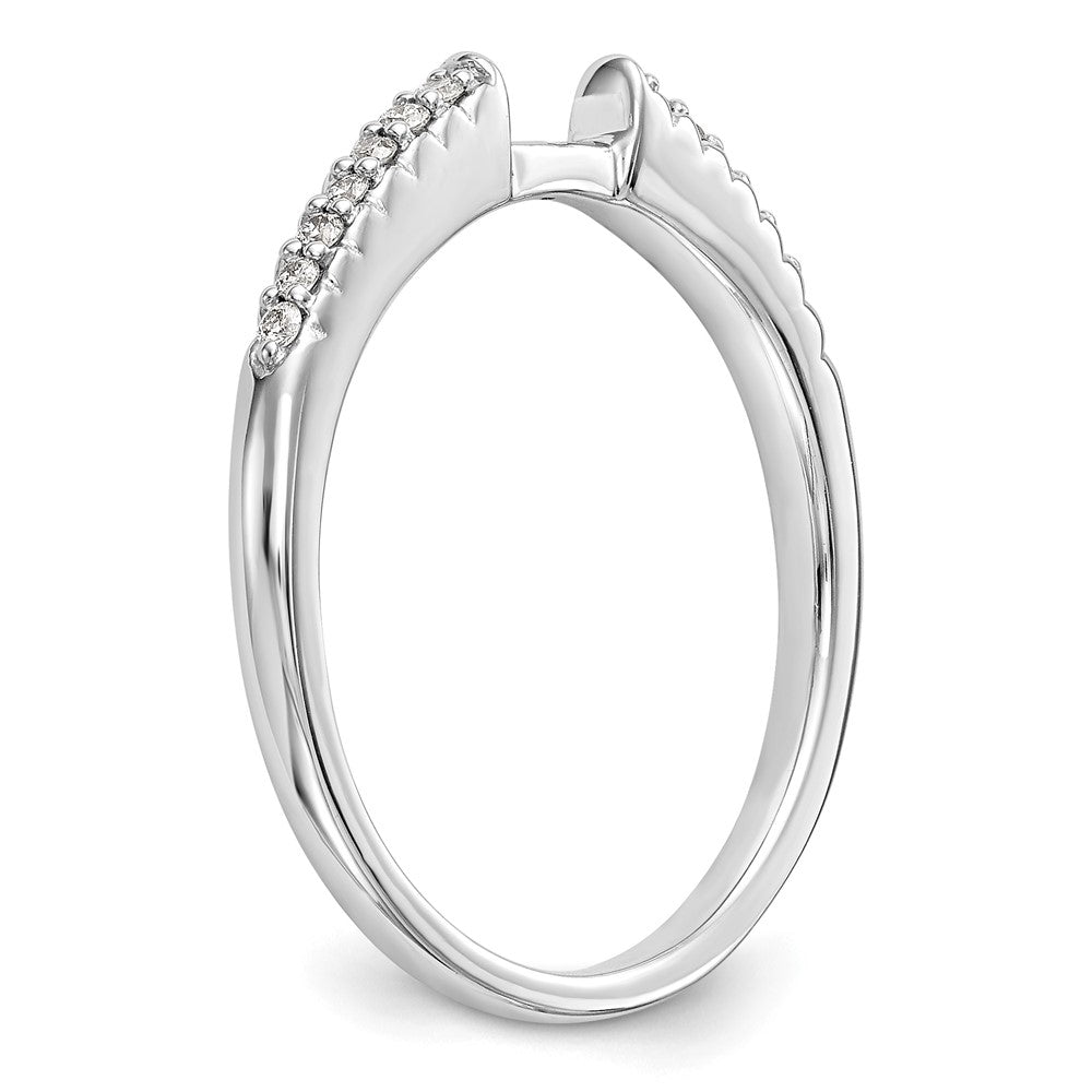 Peg Set Diamond Semi-mount Engagement Rings