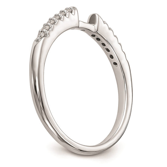 Peg Set Diamond Semi-mount Engagement Rings
