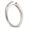 Peg Set Diamond Semi-mount Engagement Rings