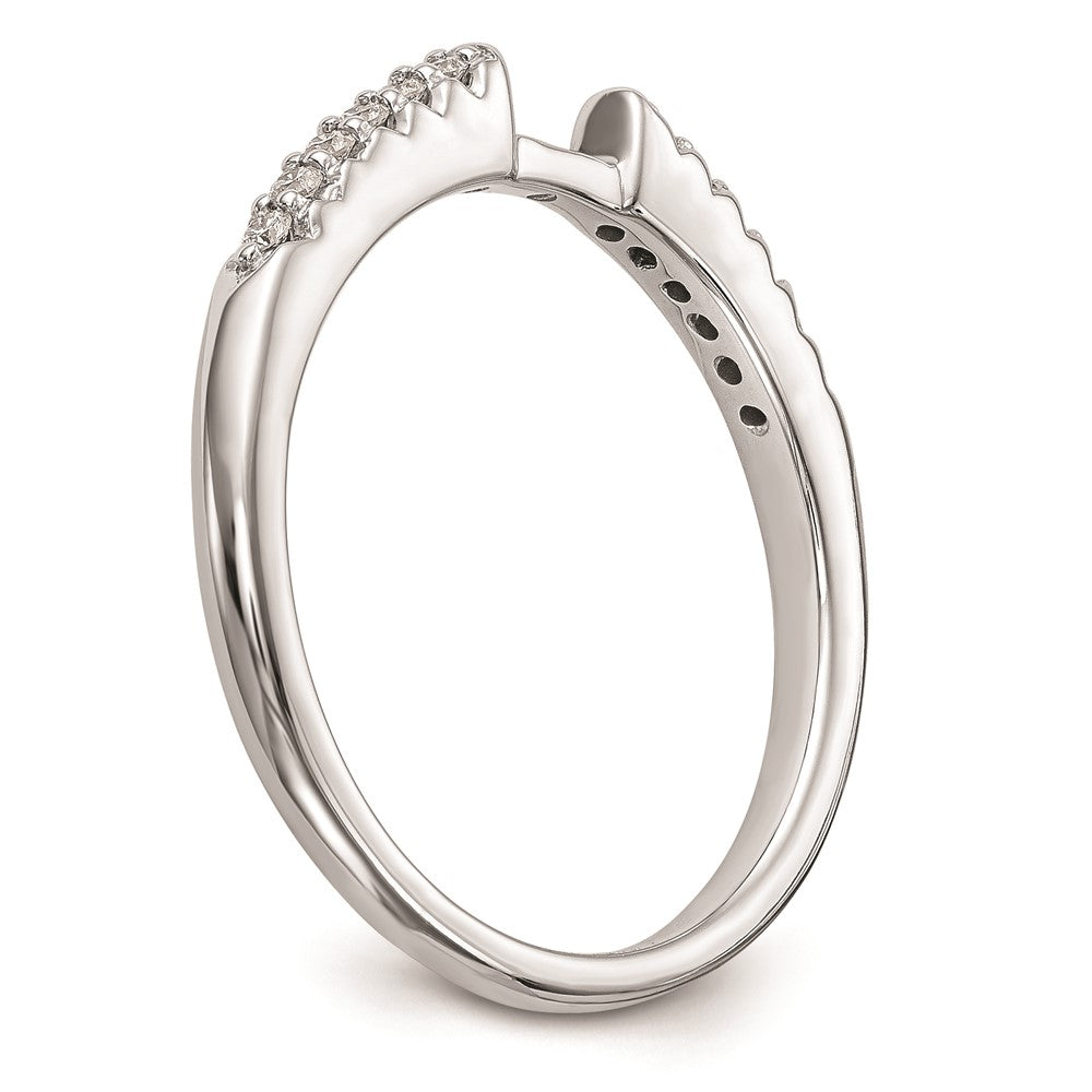 Peg Set Diamond Semi-mount Engagement Rings