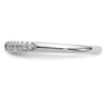 Peg Set Diamond Semi-mount Engagement Rings