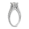 Peg Set Diamond Semi-mount Engagement Rings