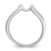 Peg Set Diamond Semi-mount Engagement Rings