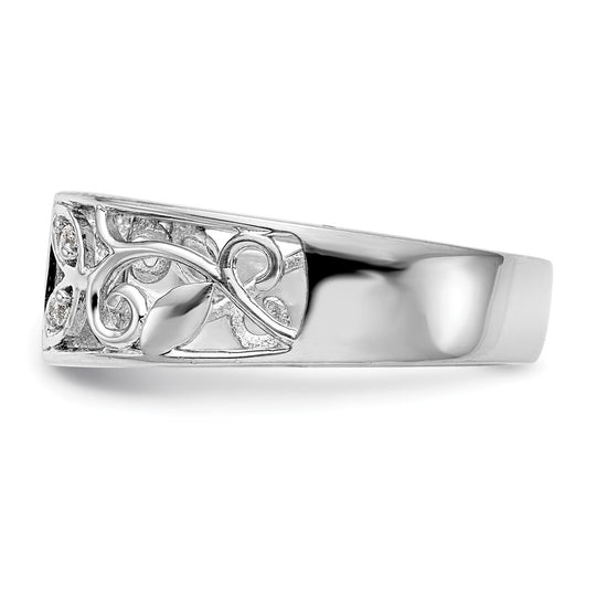 Peg Set Diamond Semi-mount Engagement Rings