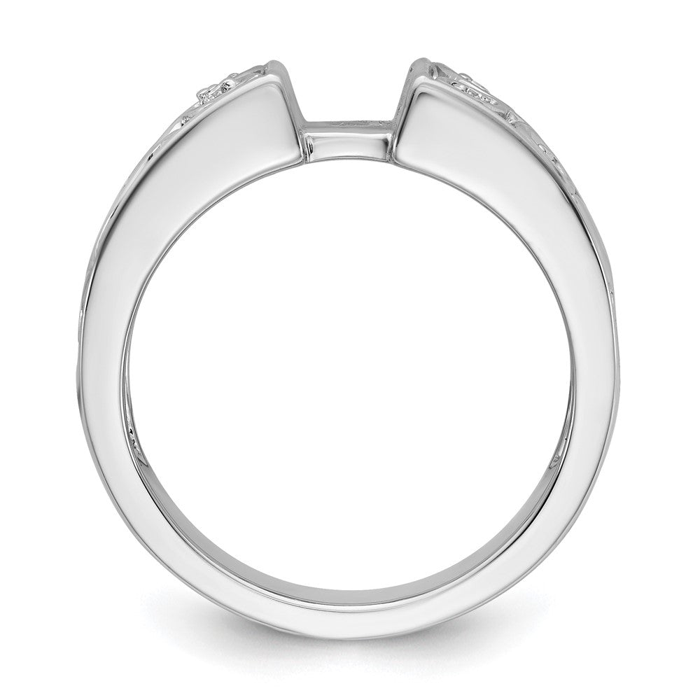 Peg Set Diamond Semi-mount Engagement Rings