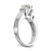 Peg Set Diamond Semi-mount Engagement Rings