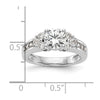 Diamond Semi-mount Engagement Rings