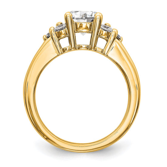 Diamond Semi-mount Engagement Rings