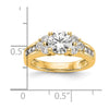 Diamond Semi-mount Engagement Rings