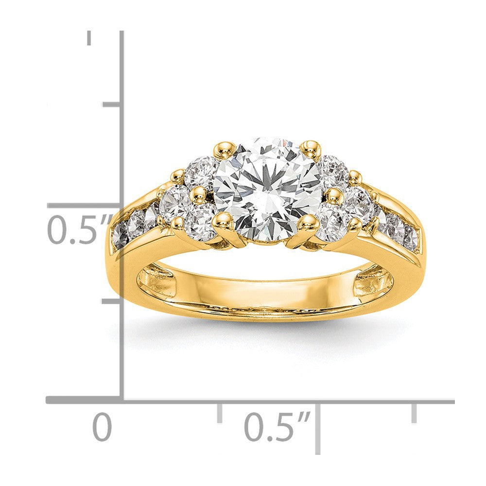 Diamond Semi-mount Engagement Rings