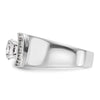 Peg Set Diamond Semi-mount Engagement Rings