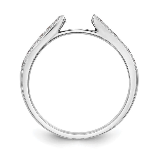 Peg Set Diamond Semi-mount Engagement Rings