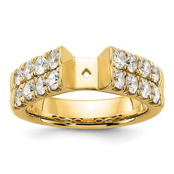 Semi-Mount Diamond Engagement Rings