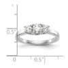 3 Stone Diamond Engagement Rings