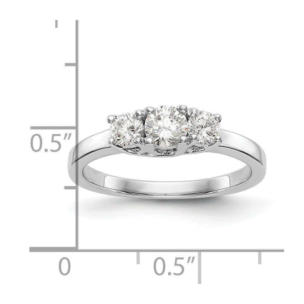 3 Stone Diamond Engagement Rings