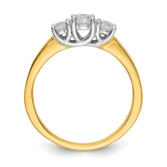 3 Stone Diamond Engagement Rings