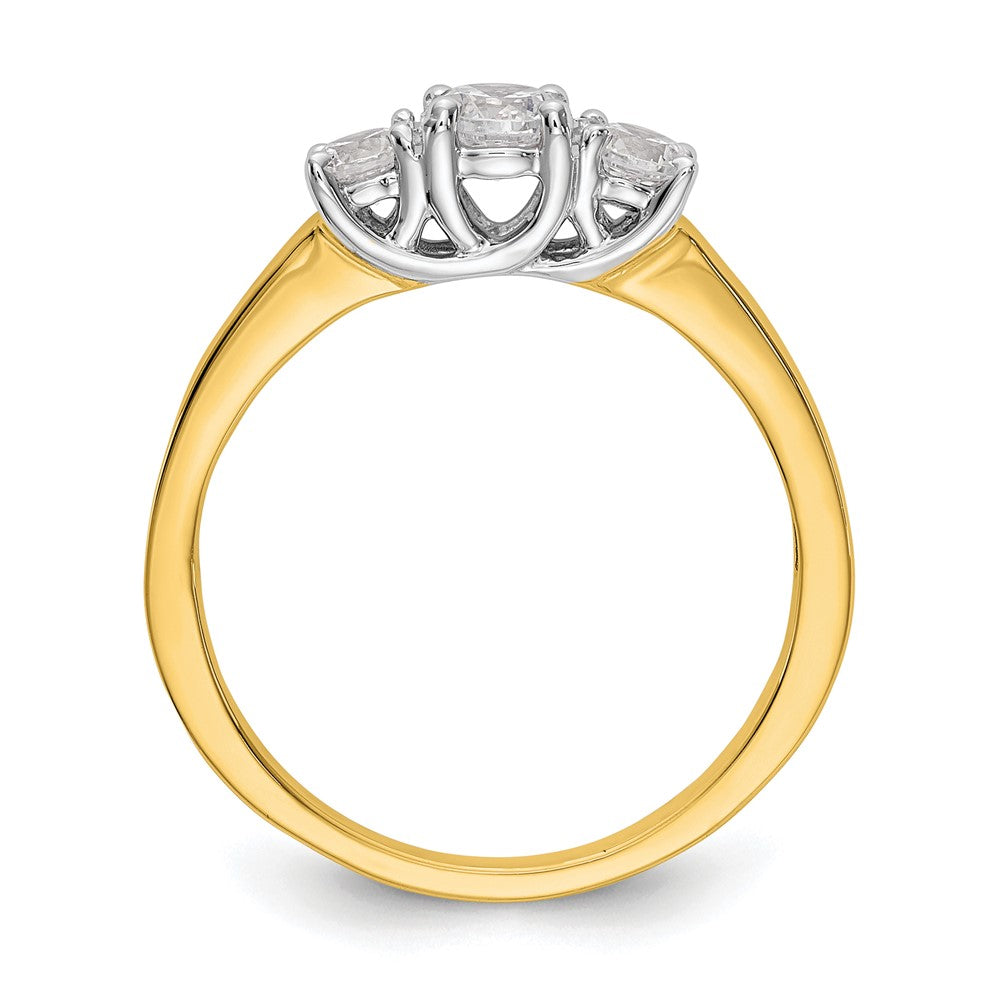 3 Stone Diamond Engagement Rings