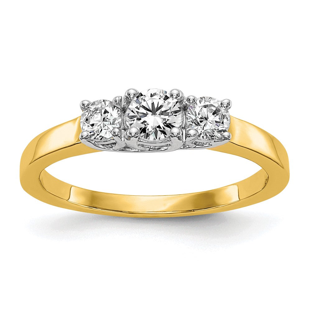 3 Stone Diamond Engagement Rings