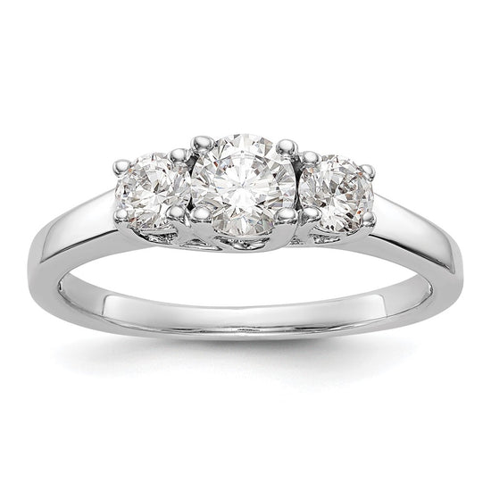 3 Stone Diamond Engagement Rings