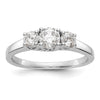 3 Stone Diamond Engagement Rings