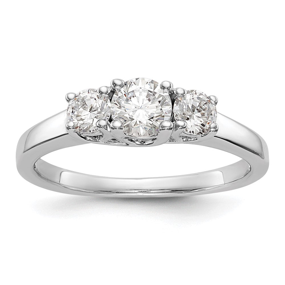 3 Stone Diamond Engagement Rings