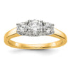 3 Stone Diamond Engagement Rings