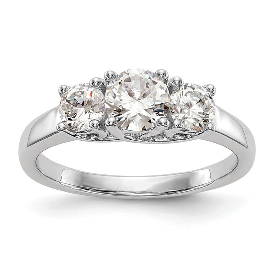 3 Stone Diamond Engagement Rings