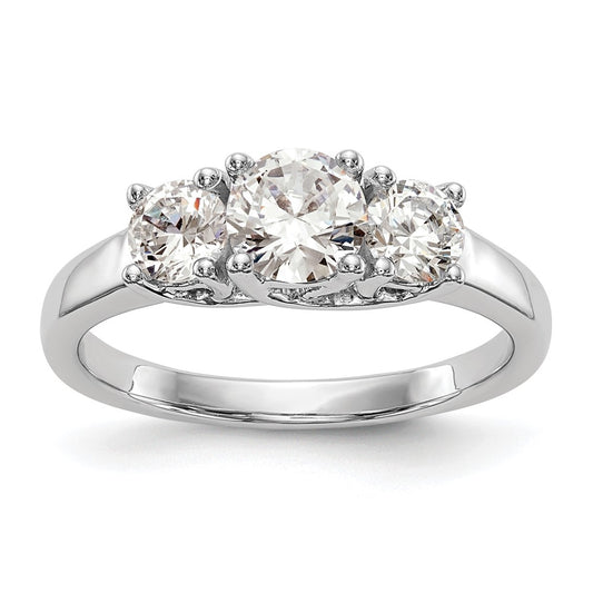 3 Stone Diamond Engagement Rings