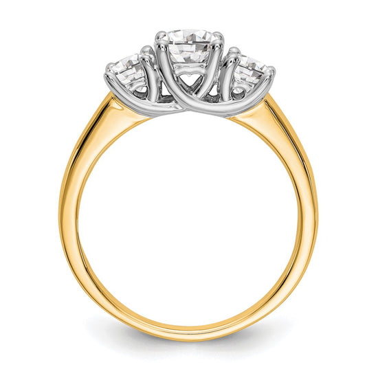 3 Stone Diamond Engagement Rings
