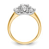 3 Stone Diamond Engagement Rings