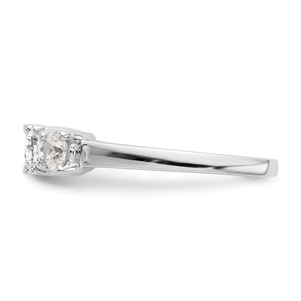 3 Stone Semi-Mount Engagement Rings
