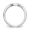 14k White Gold 1/5 carat Lab Grown Diamond VS/SI+ G+ Complete Wedding Band