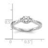 3 Stone Diamond Engagement Rings