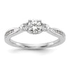 3 Stone Diamond Engagement Rings