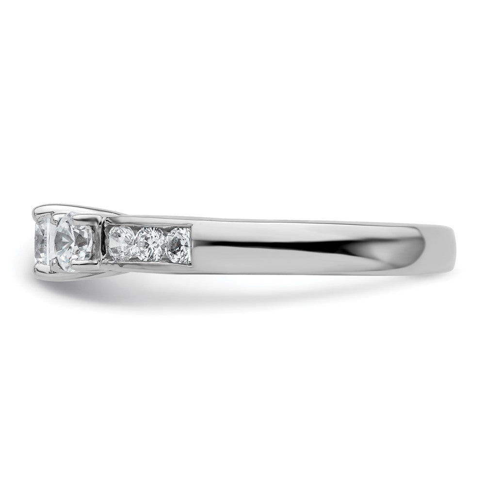 3 Stone Diamond Semi-Mount Engagement Rings