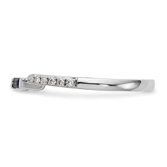 Diamond Sapphire Wedding Bands