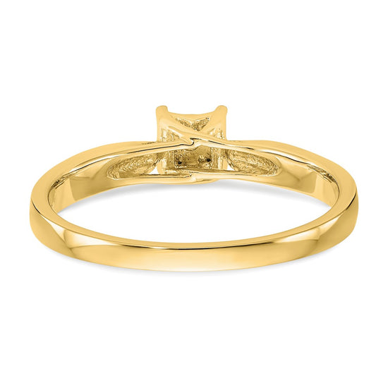 10K Complete Diamond Engagement Ring