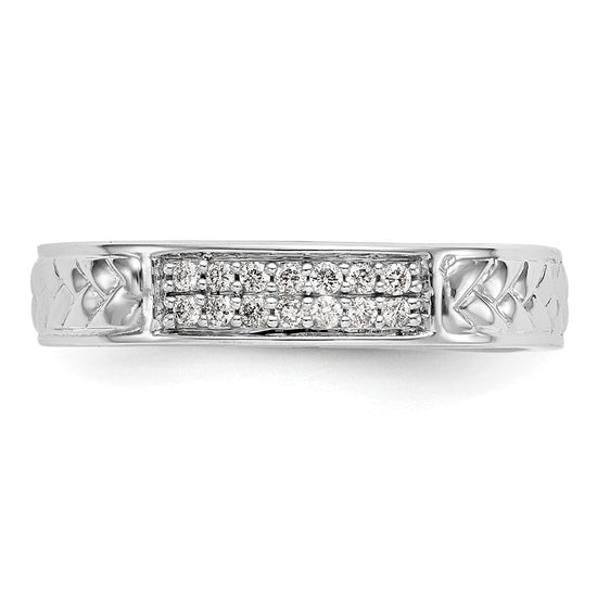 Diamond Trio Ladies Wedding Bands