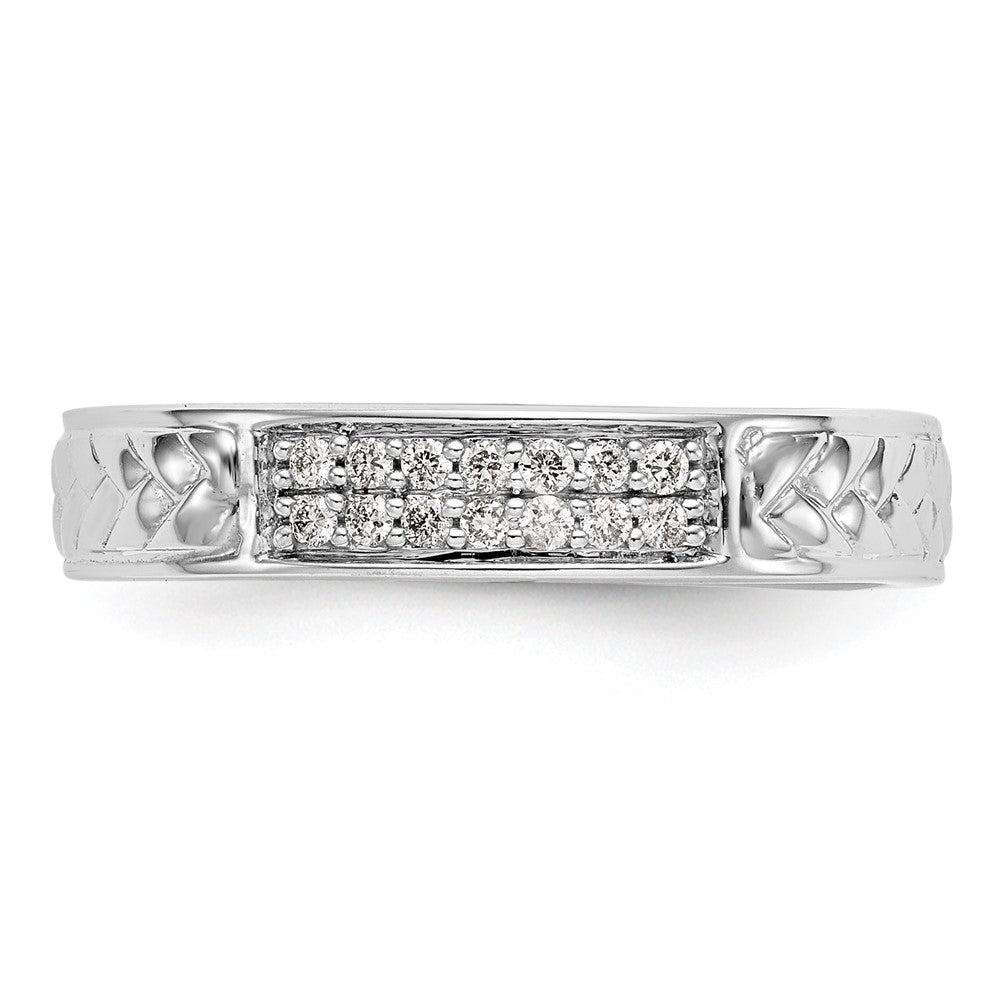 Diamond Trio Ladies Wedding Bands