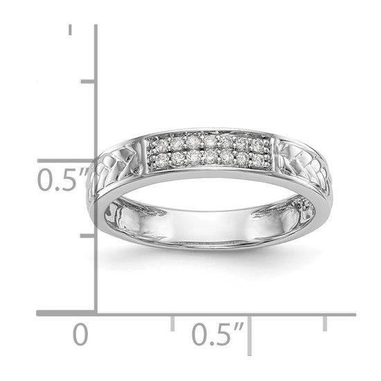 Diamond Trio Ladies Wedding Bands
