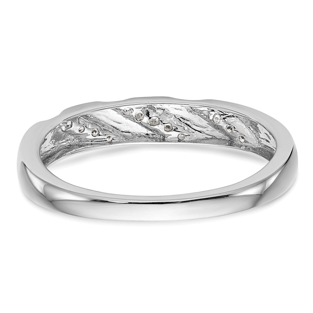 Diamond Trio Men's Wedding Bands