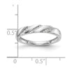 Diamond Trio Ladies Wedding Bands