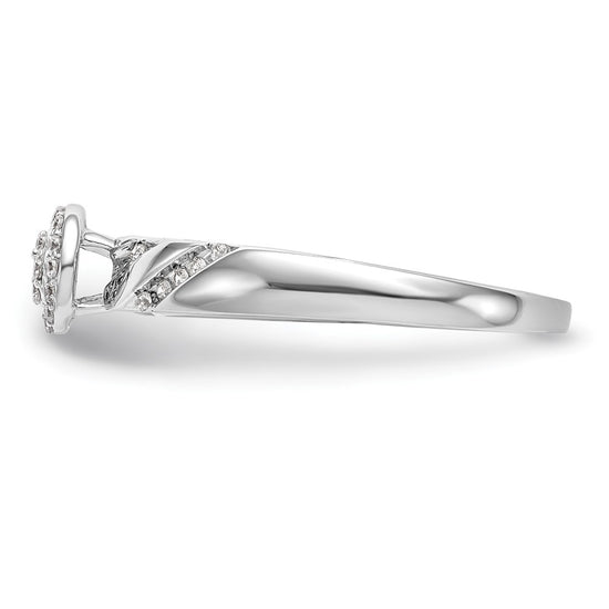 Diamond Trio Cluster Engagement Rings