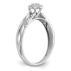 Diamond Trio Cluster Engagement Rings