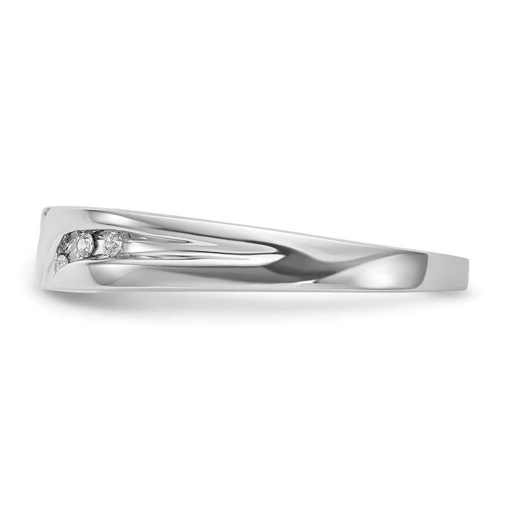 Diamond Trio Men's Wedding Bands