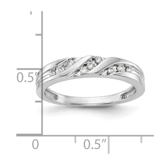 Diamond Trio Ladies Wedding Bands