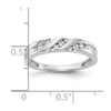 Diamond Trio Ladies Wedding Bands